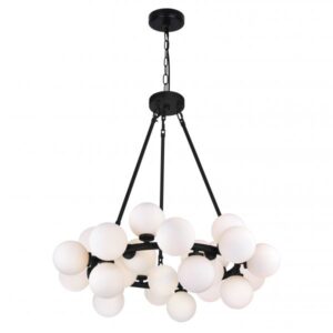 CWI LIGHTING ARYA 25-LIGHT CHANDELIER 1020P26-25-101 burlington