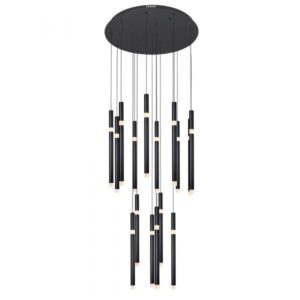 CWI LIGHTING FLUTE 16-LIGHT CHANDELIER LED 1262P24-16-101 kleinburg