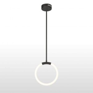 CWI LIGHTING HOOPS 1-LIGHT PENDANT 1273P10-1-101 vaughan