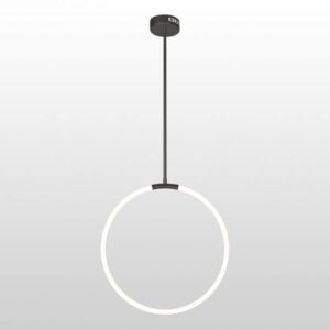 CWI LIGHTING HOOPS 1-LIGHT CHANDELIER 1273P24-1-101 vancouver