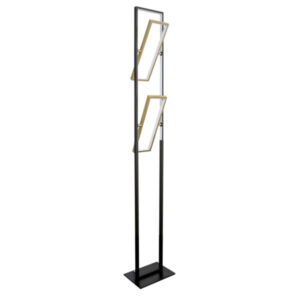 LUMIRAMA DELLEGRIÄ LED FLOOR LAMP 4112-32-BKGD TORONTO