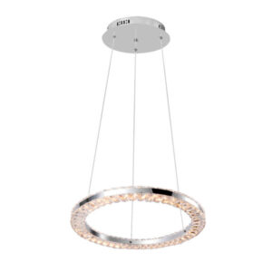 LINEAR CRISTÖDELLI LED CHANDELIER 4185-01L-CHR MONTREAL