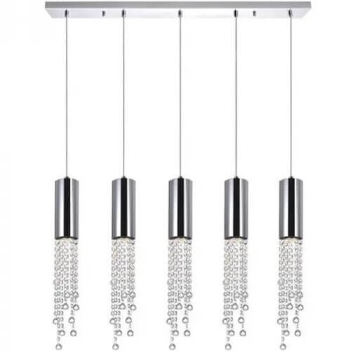 CWI LIGHTING EXTENDED 5-LIGHT CHANDELIER 5081P40C-RC edmonton