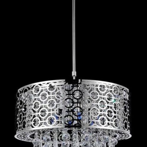 CWI LIGHTING GALANT 8-LIGHT CHANDELIER 5430P23ST-R caledon