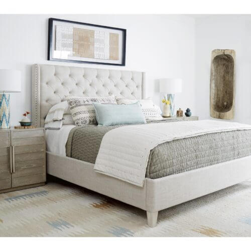 UNIVERSAL FURNITURE ZEPHYR PANACHE QUEEN BED 758310B newmarket