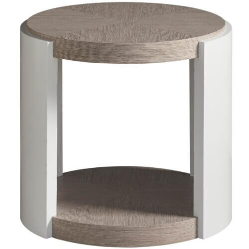 UNIVERSAL FURNITURE MODERN ROUND END TABLE 964815 vaughan