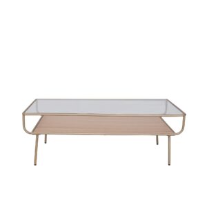 KORSON WILEY rectangular coffee table with shelf SGF510 montreal