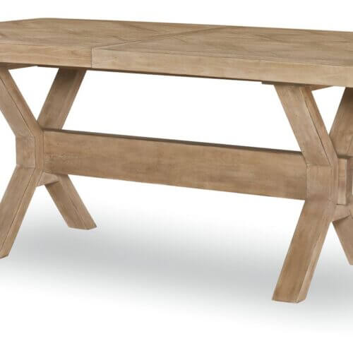 LEGACY CLASSIC FURNITURE LATTICE TRESTLE DINING TABLE 0530-621 caledon