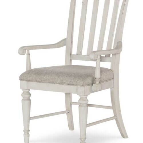 LEGACY CLASSIC FURNITURE BROOKHAVEN SLAT BACK ARM CHAIR SET OF TWO 6400-141 KD montreal