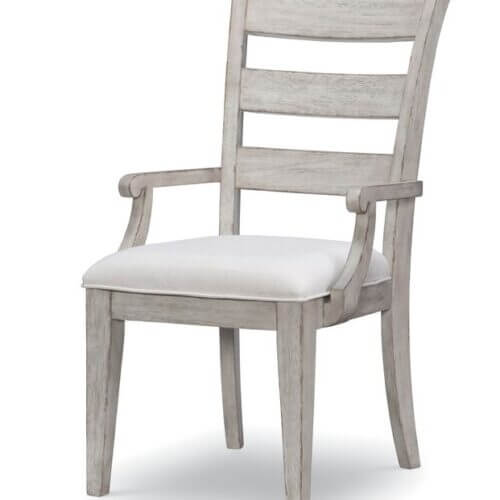 LEGACY CLASSIC FURNITURE BELHAVEN LADDER BACK ARM CHAIR SET OF TWO 9360-241 laval
