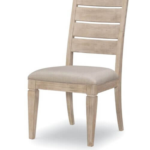 LEGACY CLASSIC FURNITURE MILANO BY RACHAEL RAY LADDER BACK SIDE CHAIR SET OF TWO 9660-140 burlington
