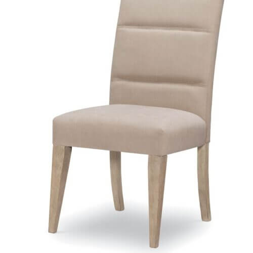LEGACY CLASSIC FURNITURE MILANO BY RACHAEL RAY UPHOLSTERED BACK SIDE CHAIR SET OF TWO 9660-240 quebec city
