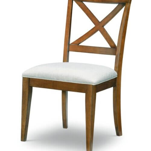 LEGACY CLASSIC FURNITURE HIGHLAND X BACK SIDE CHAIR SET OF TWO 9700-140 quebec city