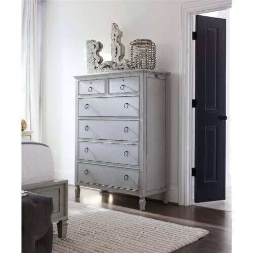 UNIVERSAL FURNITURE SUMMER HILL - FRENCH GRAY DRAWER CHEST 86140 montreal