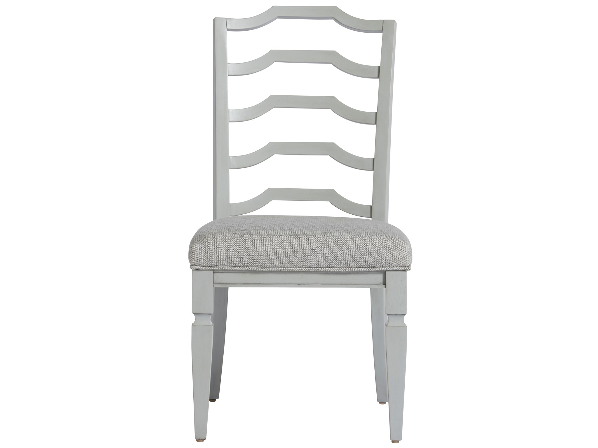 UNIVERSAL FURNITURE SUMMER HILL - FRENCH GRAY LADDER BACK SIDE CHAIR SET OF TWO 986628-RTA winnipeg