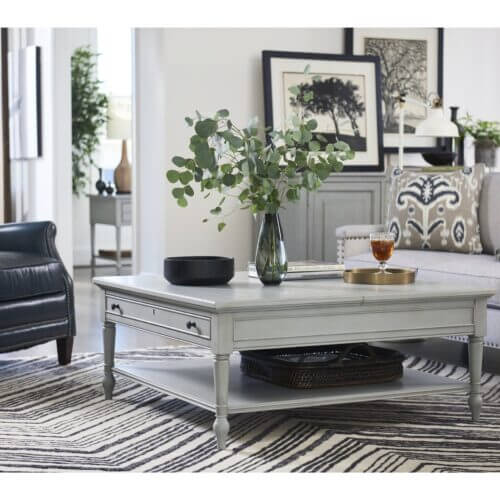 UNIVERSAL FURNITURE SUMMER HILL - FRENCH GRAY LIFT TOP COCKTAIL TABLE 986839 BRAMPTON