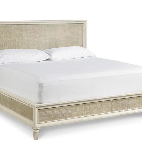 UNIVERSAL FURNITURE SUMMER HILL WOVEN ACCENT QUEEN BED 987210B