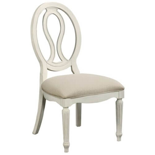 UNIVERSAL FURNITURE SUMMER HILL PIERCED BACK SIDE CHAIR SET OF TWO 987636-RTA MISSISSAUGA