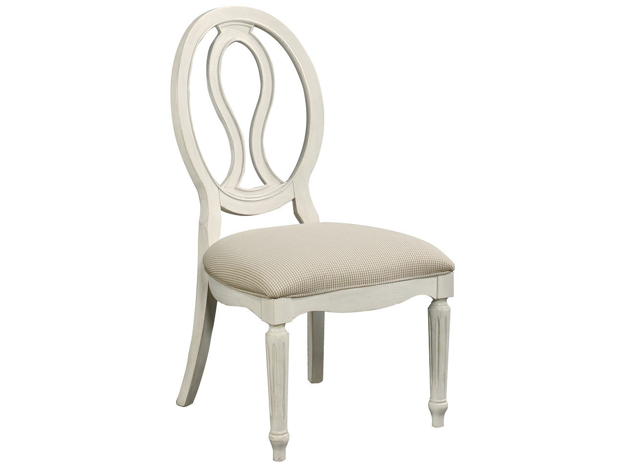 UNIVERSAL FURNITURE SUMMER HILL PIERCED BACK SIDE CHAIR SET OF TWO 987636-RTA MISSISSAUGA
