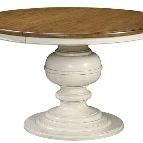 UNIVERSAL FURNITURE SUMMER HILL ROUND DINING TABLE 987656 KING CITY