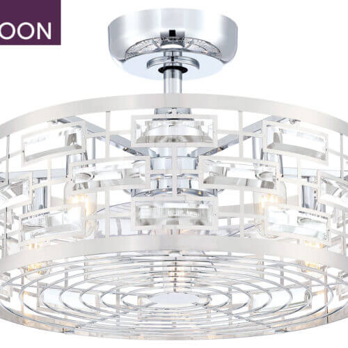 FANIMATION KLOUT FAN CHROME FP3070CH halifax