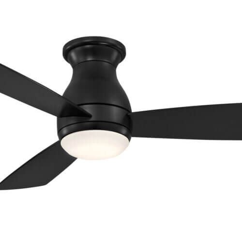 FANIMATION HUGH BLACK 44" FAN FPS8332BBLW windsor