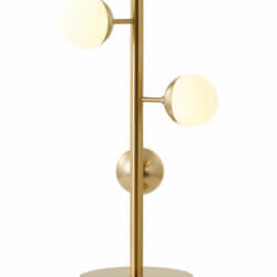 BETHEL BRASS PLATED TABLE LAMP AV72T13BR montreal