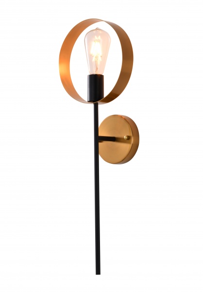 BETHEL BLACK & GOLDEN BRONZE WALL SCONCE DU129W7G calgary