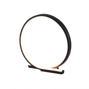 BETHEL MATTE BLACK ROUND LED TABLE LAMP MV12BLK ottawa