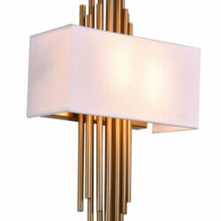 BETHEL WALL SCONCE WITH A WHITE BOX SHADE MU37SW18G collingwood