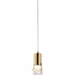 BETHEL GOLD FRAME LED PENDANT LIGHT MAT06P8G burlington