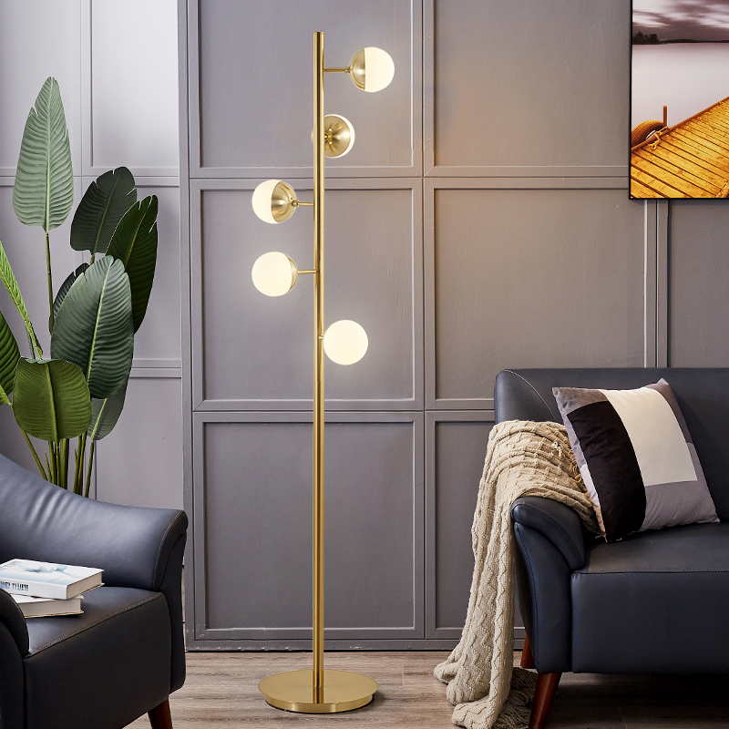 BETHEL BRASS PLATED FLOOR LAMP AV73F13BR ottawa
