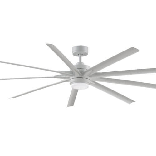 FANIMATION ODYN 84" Matte White FAN FPD8159MWW laval