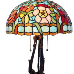 W2 TRADING Tiffany Flora Table Lamp TL1612 brampton