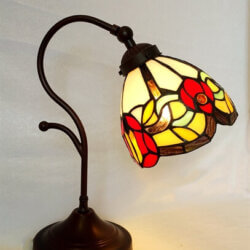 W2 TRADING Flower Tiffany Table Lamp TM03 vancouver