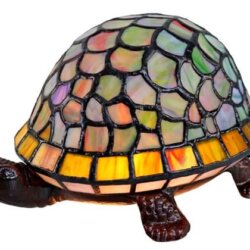 W2 TRADING Turtle Tiffany Desk Lamp DCE-T01 montreal