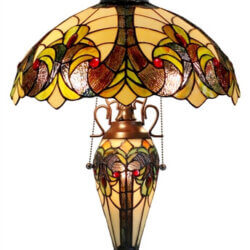 W2 TRADING Victorian Tiffany Table Lamp TL1627 fredericton