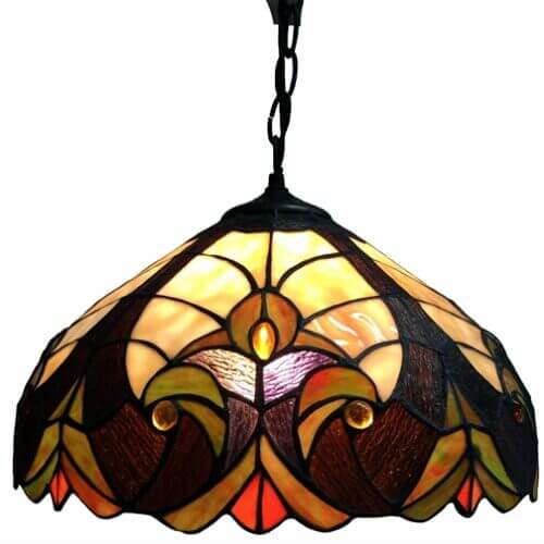 W2 TRADING Victorian Tiffany Pendant P1627 edmonton