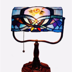 W2 TRADING Tiffany Banker Table Lamp DCE-B03-1 mississauga
