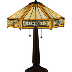 W2 TRADING Tiffany Table Lamp TL-1622M burlington