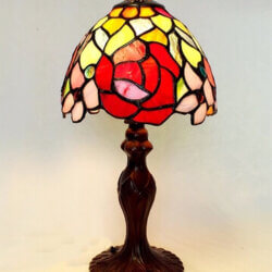 W2 TRADING Flower Small Tiffany Lamp DCE28-7 halifax