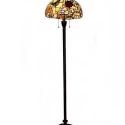 W2 TRADING Butterfly Tiffany Floor Lamp F1652 collingwood
