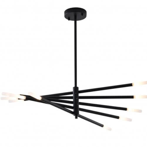 BETHEL CHANDELIER DU161C30BK caledon