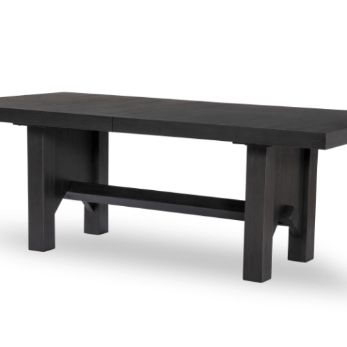 LEGACY WESTWOOD CHARRED OAK TRESTLE TABLE 1731-722K montreal