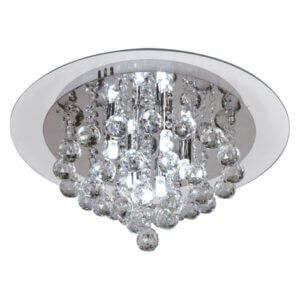 YOUNG LIGHTING6 LIGHT CRYSTAL FLUSH MOUNT 1155FM6 toronto