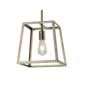 YOUNG LIGHTING ONE LIGHT PENDANT WINTER SILVER 1170C-M-WS barrie