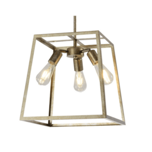 YOUNG LIGHTING 3 LIGHT PENDANT WINTER SILVER 1170C3-L-WS caledon