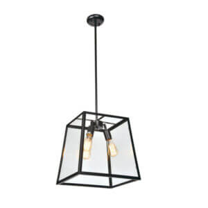 YOUNG LIGHTING 3 LIGHT PENDANT BLACK 1170C3-L-BK vaughan