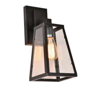 YOUNG LIGHTING ONE LIGHT SCONCE BLACK 1170WL toronto
