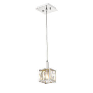 YOUNG LIGHTING CUBE CRYSTAL PENDANT 1222C regina